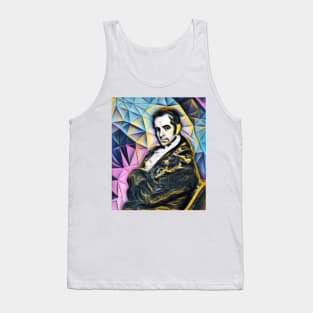 Washington Irving Portrait | Washington Irving Artwork 3 Tank Top